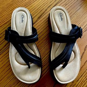 Clarks sandals - never worn - size10